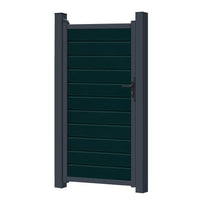 Zauntor für Easy Sichtschutzzaun Moosgrün - Klassische Optik - Zaunstudio