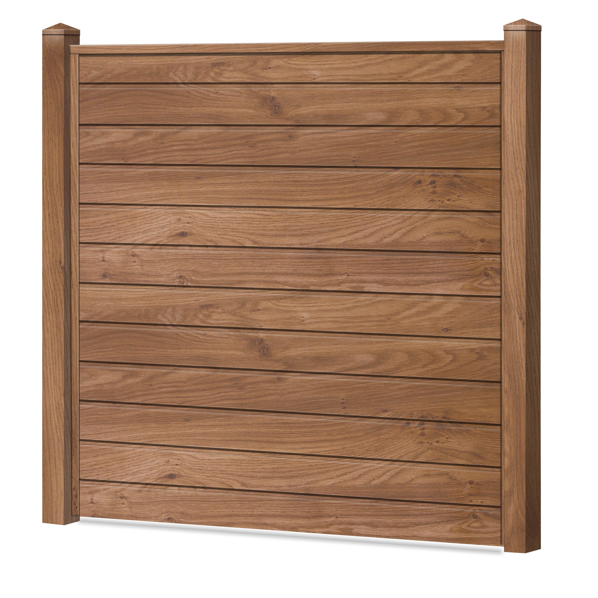 Sichtschutzzaun Kunststoff - Winchester Klassische Optik - Zaunstudio