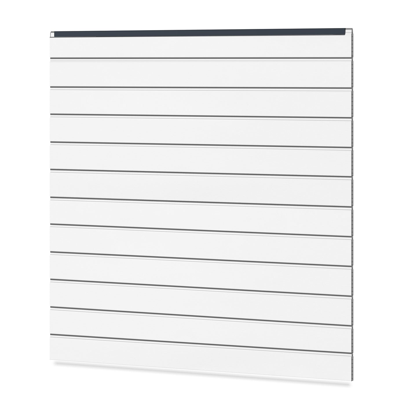 Easy Sichtschutzzaun Kunststoff -Weiß / Anthrazit Klassische Optik - Zaunstudio