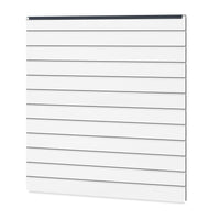 Easy Sichtschutzzaun Kunststoff -Weiß / Anthrazit Klassische Optik - Zaunstudio