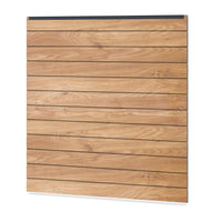 Easy Sichtschutzzaun Kunststoff - Irish Oak Klassische Optik