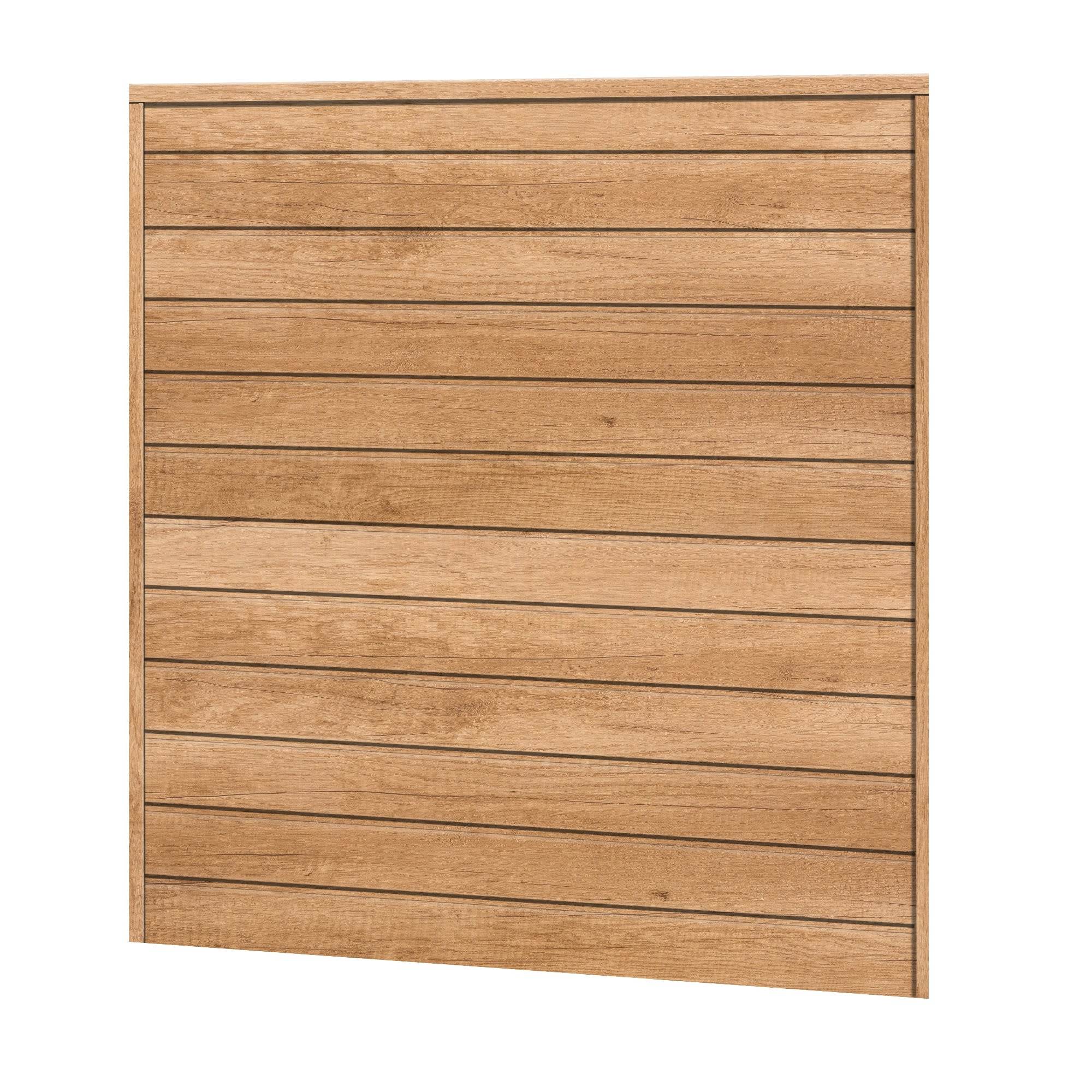 Sichtschutzzaun Kunststoff - Desert Oak Klassische Optik - Zaunstudio