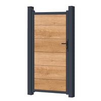 Zauntor für Easy Sichtschutzzaun Desert Oak - XL Optik - Zaunstudio