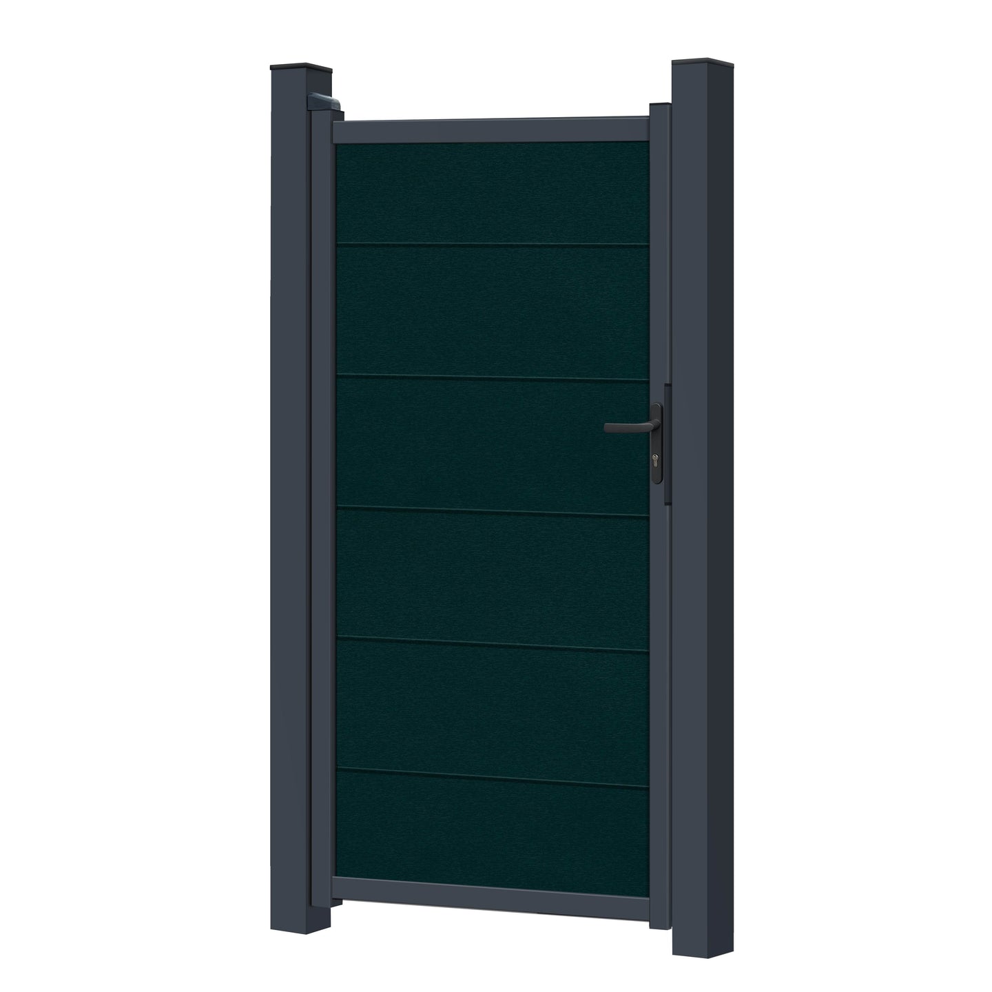 Zauntor für Easy Sichtschutzzaun Moosgrün - XL Optik - Zaunstudio