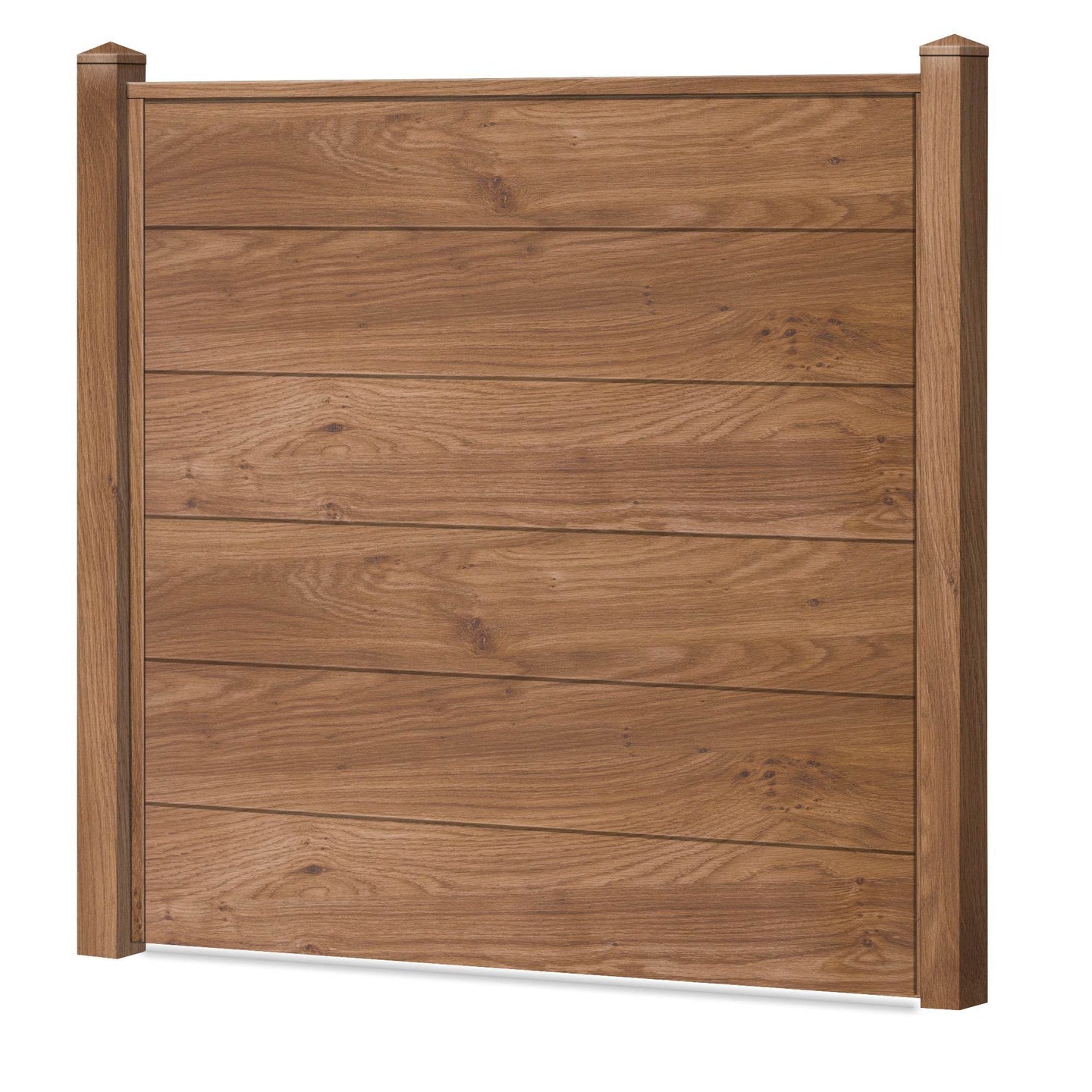 Sichtschutzzaun Kunststoff - Winchester XL Optik - Zaunstudio