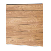 Easy Sichtschutzzaun Kunststoff - Irish Oak XL Optik