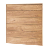 Sichtschutzzaun Kunststoff - Irish Oak XL Optik