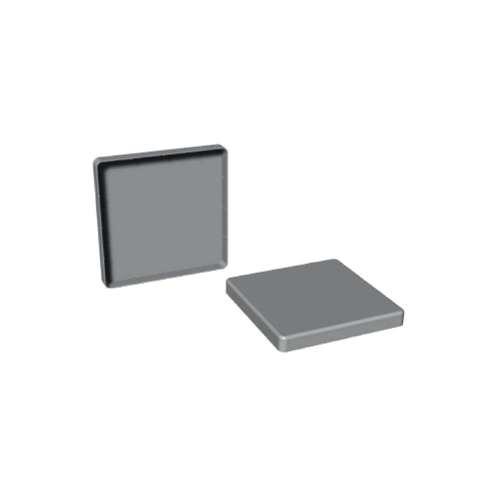 Pfostenkappe 10x10 cm Flach für Mikupan Zaunpfosten - Zaunstudio