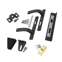 Zauntor für Easy Sichtschutzzaun Silbergrau - XL Optik - Zaunstudio