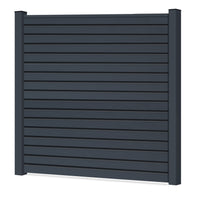 Easy Rhombus Blickdicht Sichtschutzzaun Kunststoff - Anthrazit