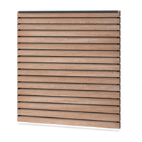 Easy Rhombus Blickdicht Sichtschutzzaun Kunststoff - Coriander Oak