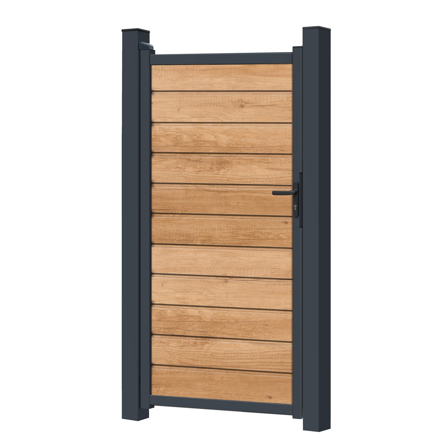 Zauntor für Easy Sichtschutzzaun Desert Oak - Klassische Optik