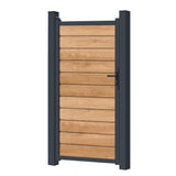 Zauntor für Easy Sichtschutzzaun Desert Oak - Klassische Optik