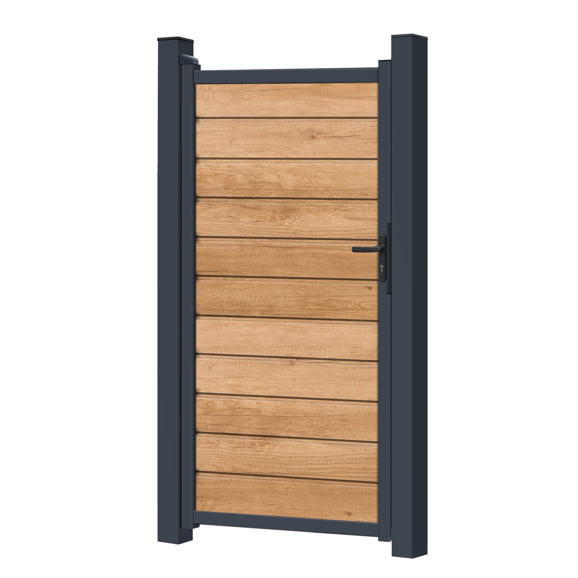 Zauntor für Easy Sichtschutzzaun Desert Oak - Klassische Optik - Zaunstudio
