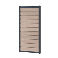 Zauntor für Easy Sichtschutzzaun Sheffield Oak light - Klassische Optik - Zaunstudio