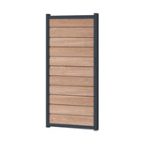 Zauntor für Easy Sichtschutzzaun Coriander Oak - Klassische Optik