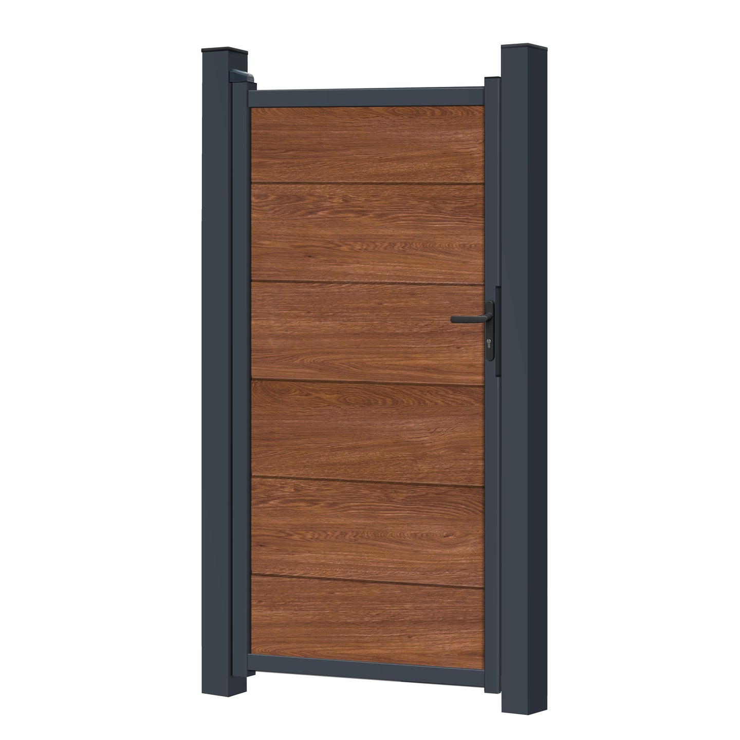 Zauntor für Easy Sichtschutzzaun Honey Oak - XL Optik