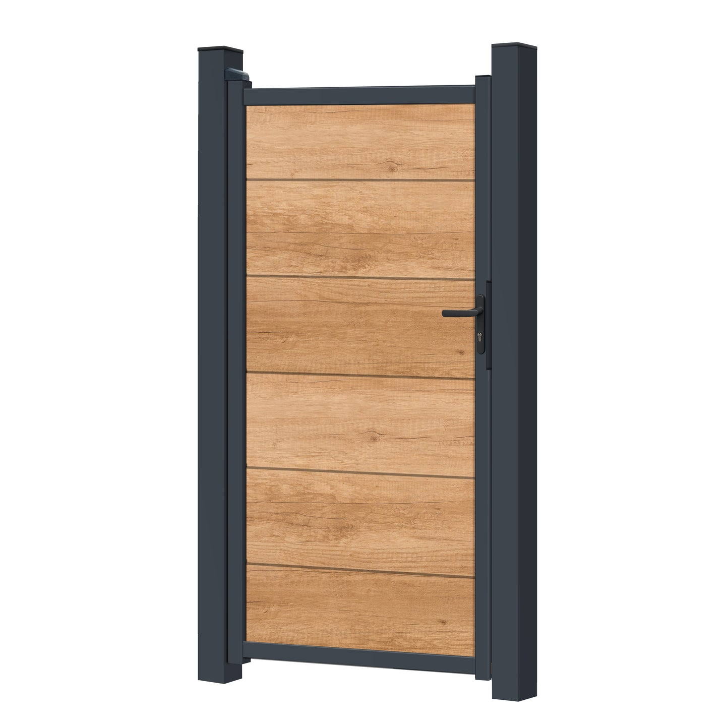Zauntor für Easy Sichtschutzzaun Desert Oak - XL Optik