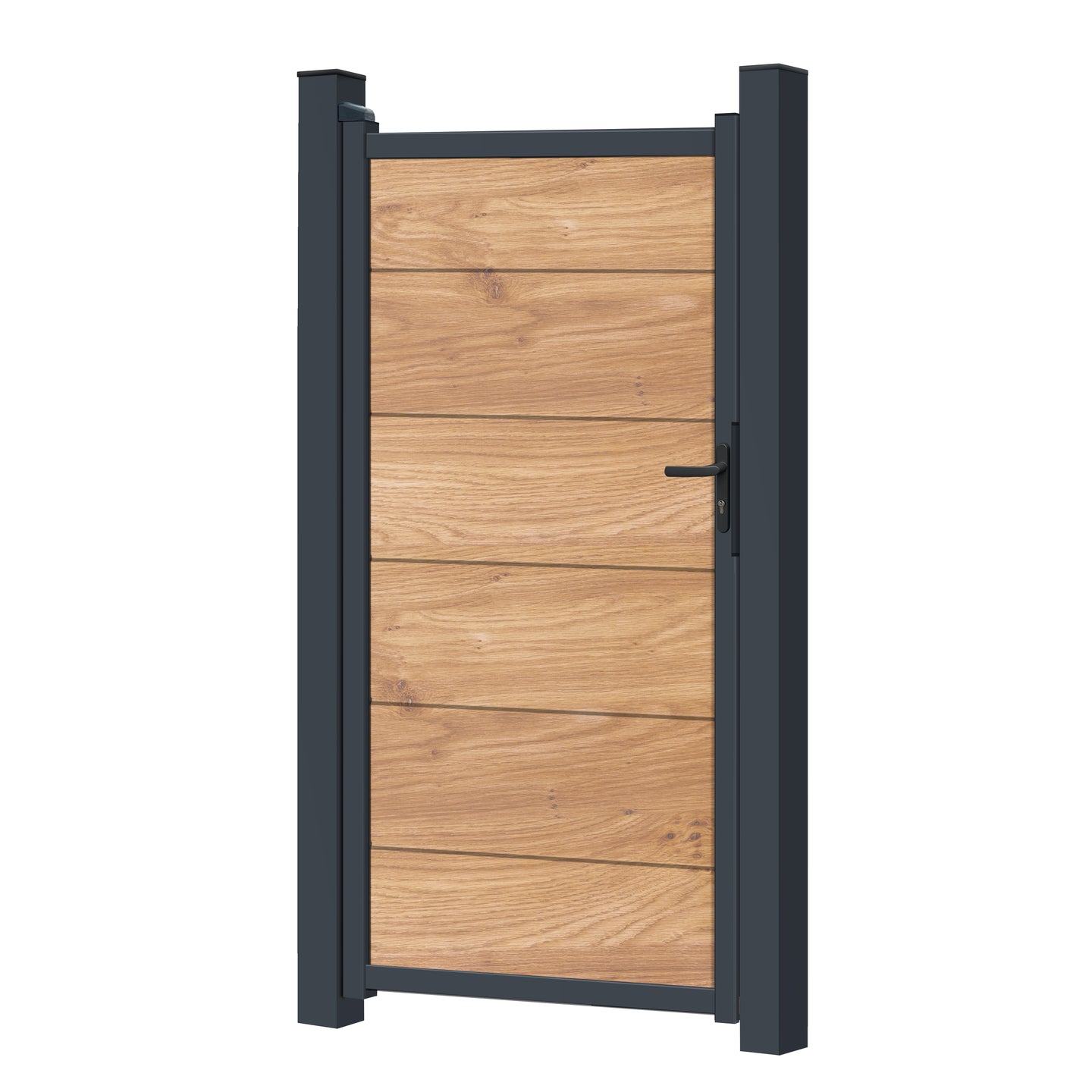 Zauntor für Sichtschutzzaun Irish Oak - XL Optik