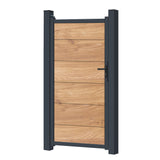 Zauntor für Sichtschutzzaun Irish Oak - XL Optik
