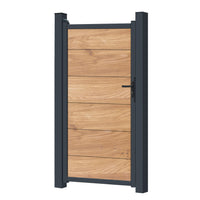 Zauntor für Sichtschutzzaun Irish Oak - XL Optik