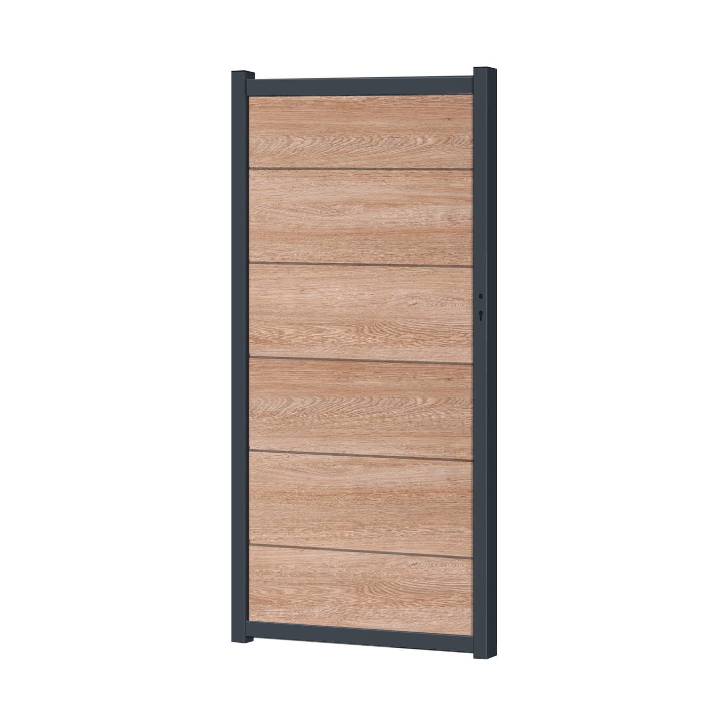 Zauntor für Easy Sichtschutzzaun Coriander Oak - XL Optik