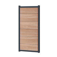 Zauntor für Easy Sichtschutzzaun Coriander Oak - XL Optik