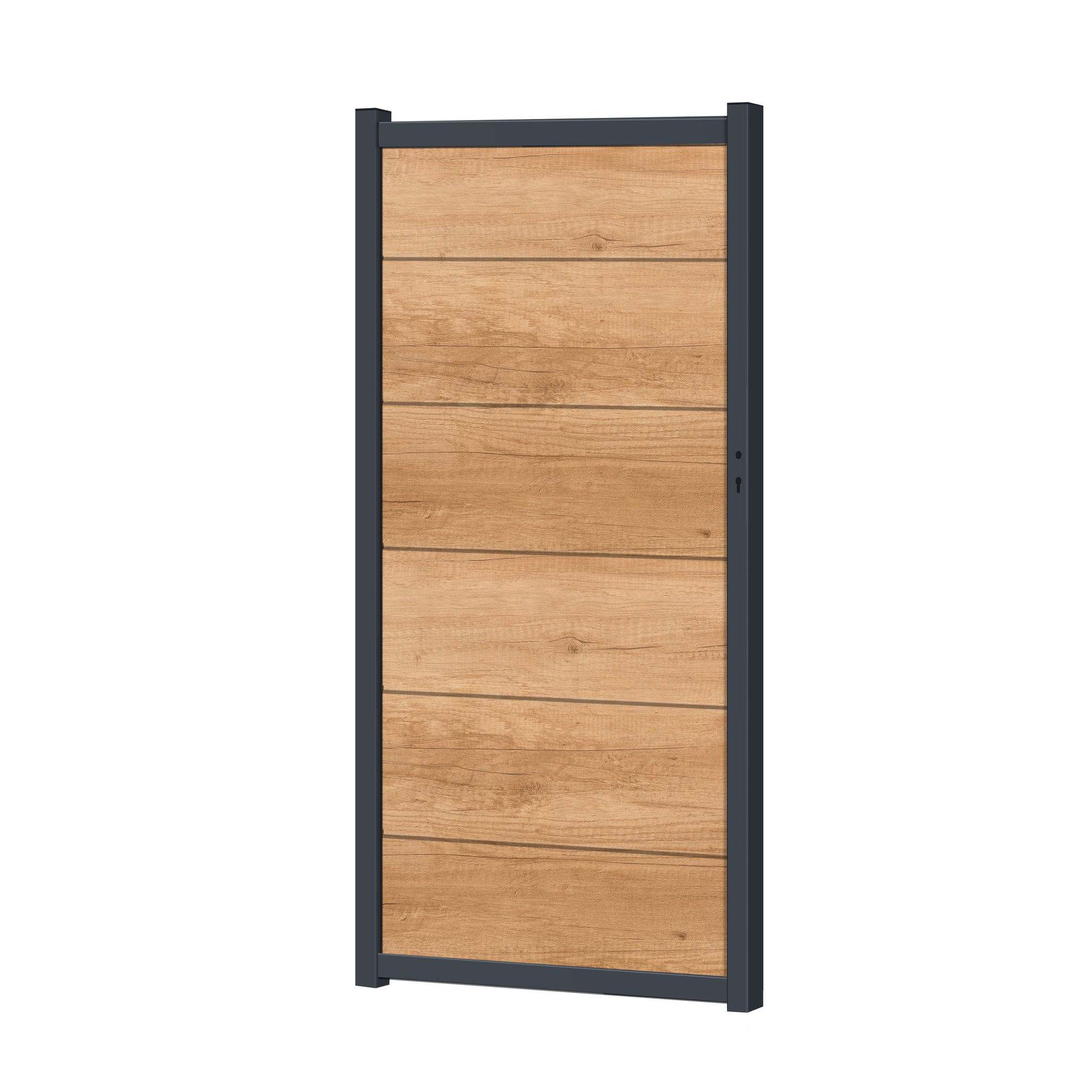 Zauntor für Easy Sichtschutzzaun Desert Oak - XL Optik