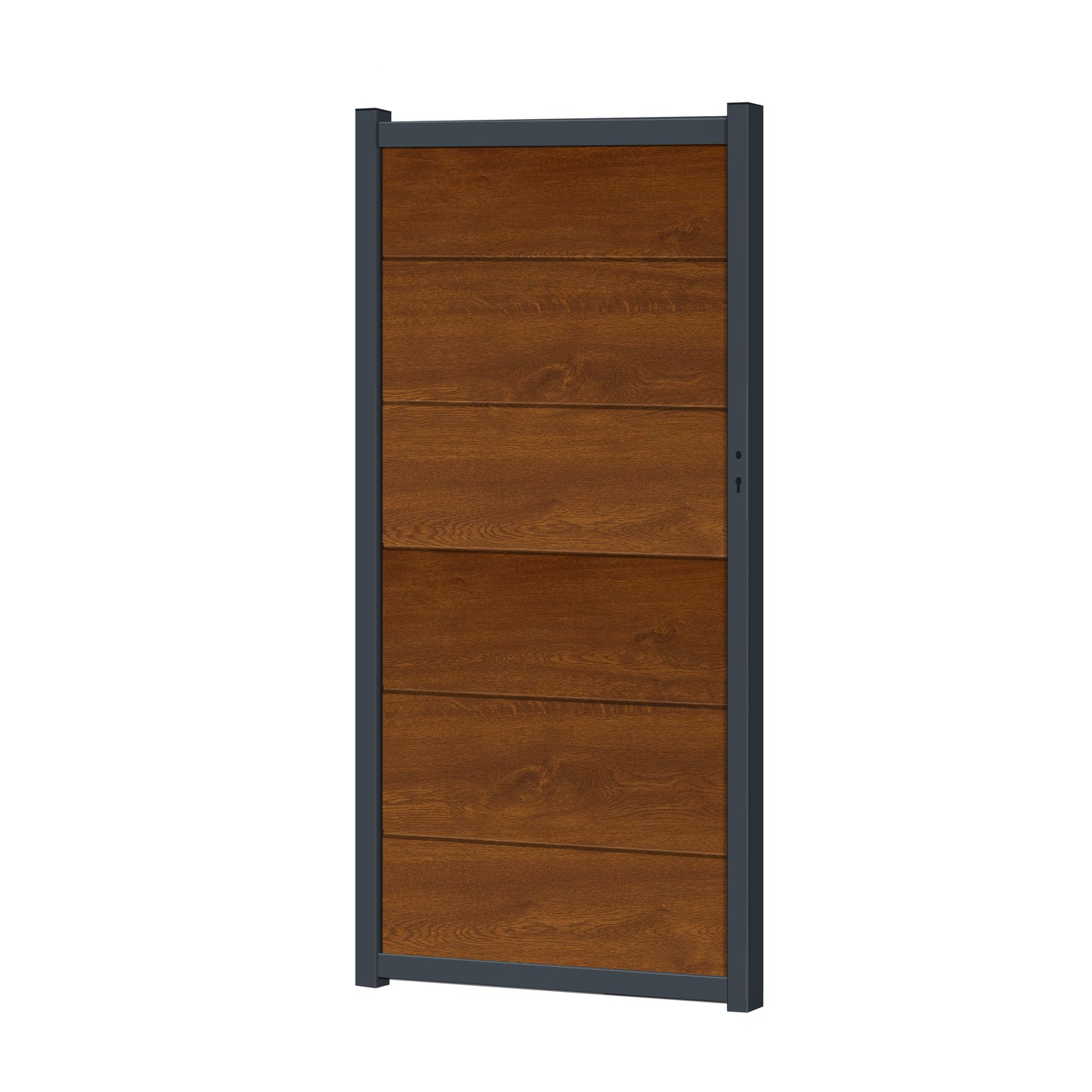 Zauntor für Easy Sichtschutzzaun Golden Oak - XL Optik