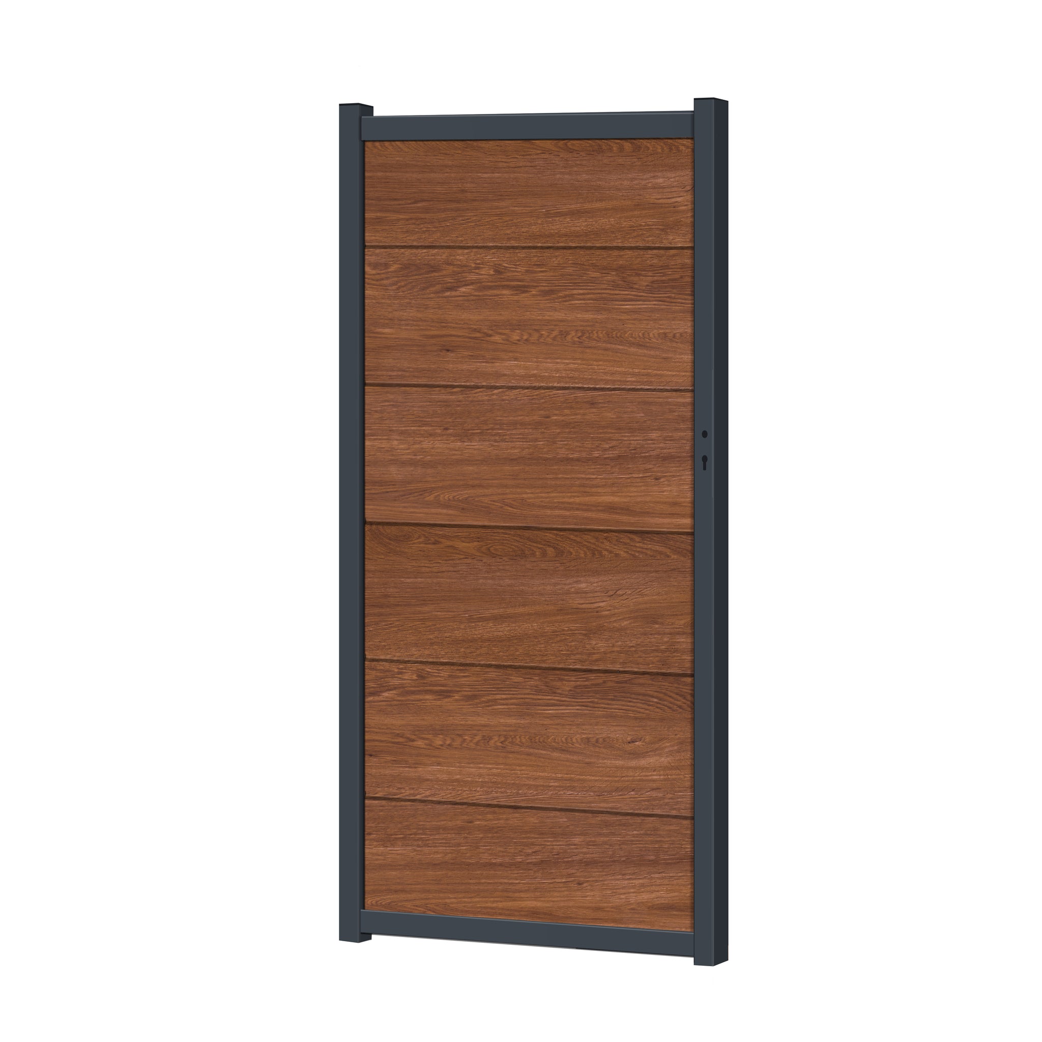 Zauntor für Easy Sichtschutzzaun Honey Oak - XL Optik