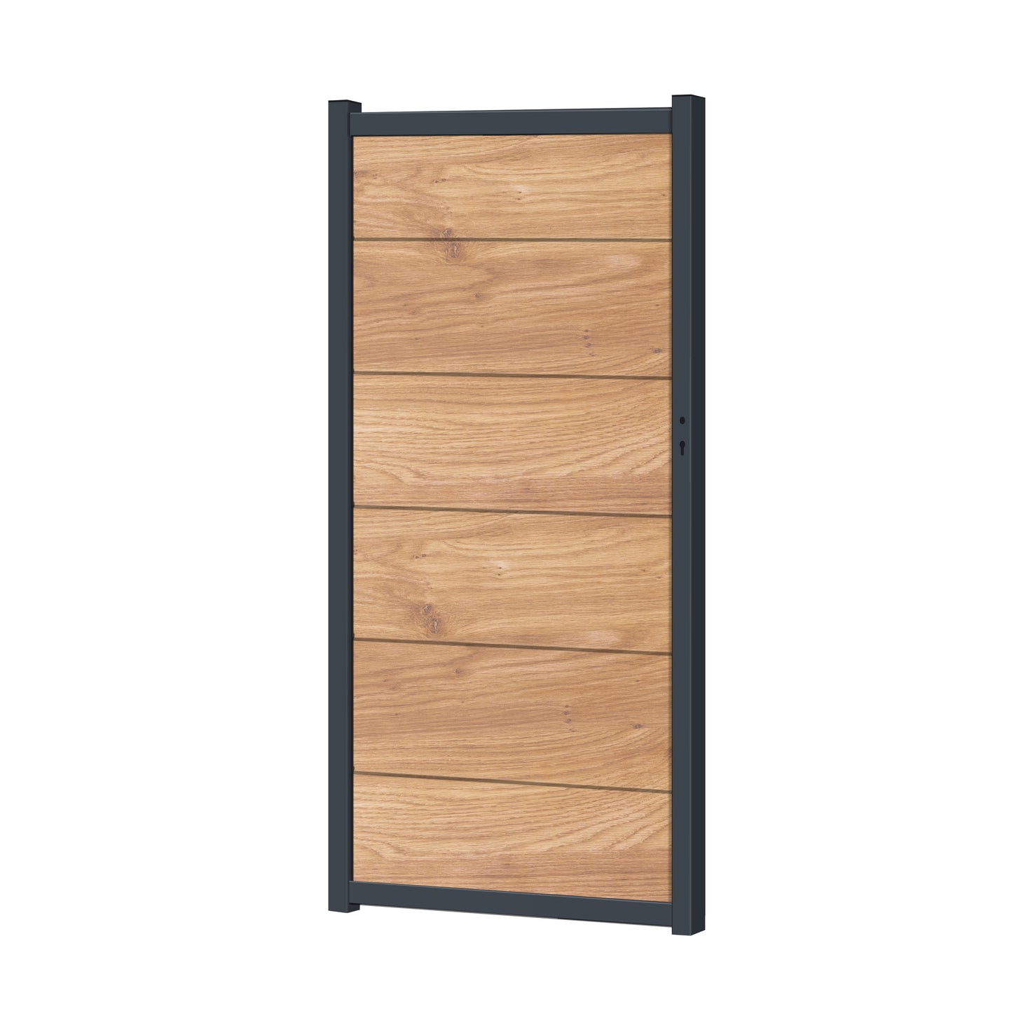 Zauntor für Sichtschutzzaun Irish Oak - XL Optik