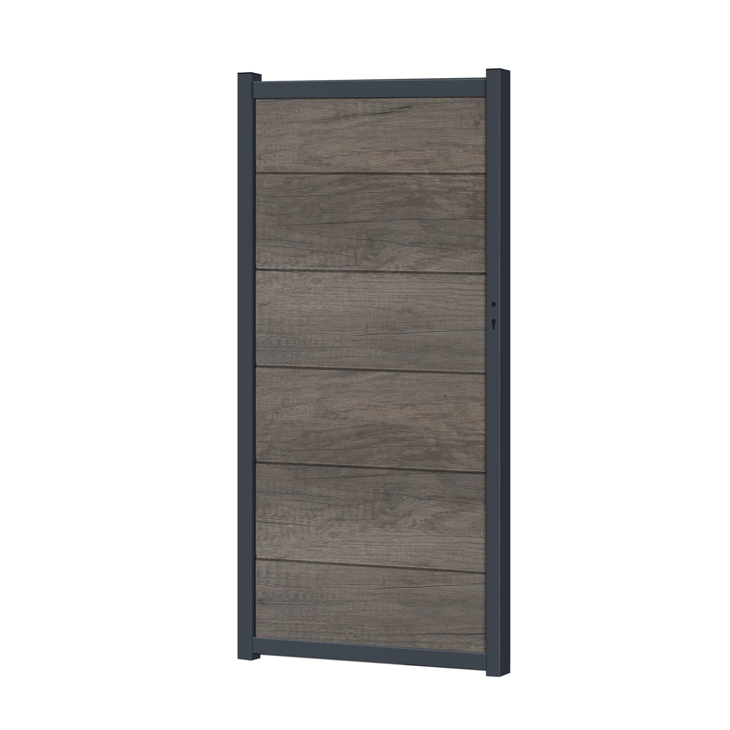 Zauntor für Easy Sichtschutzzaun Monument Oak - XL Optik