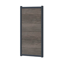Zauntor für Easy Sichtschutzzaun Monument Oak - XL Optik - Zaunstudio