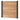 Sichtschutzzaun Kunststoff - Irish Oak - Anthrazit Rahmen XL Optik