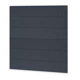 Easy Sichtschutzzaun Kunststoff - Anthrazit XL Optik - Zaunstudio