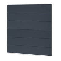Easy Sichtschutzzaun Kunststoff - Anthrazit XL Optik - Zaunstudio