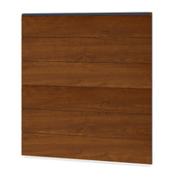 Easy Sichtschutzzaun Kunststoff - Golden Oak XL Optik - Zaunstudio