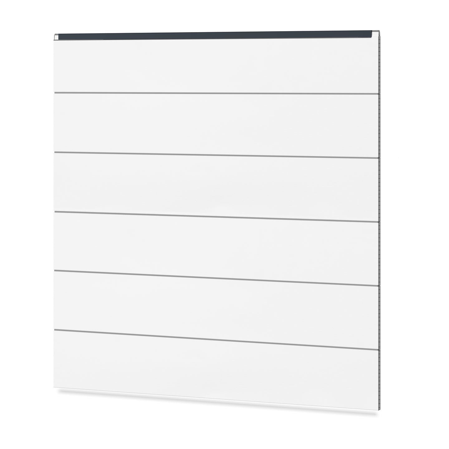 Easy Sichtschutzzaun Kunststoff - Weiß XL Optik