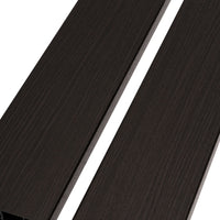 Zaunlatte Eiche Dunkel 120x25 mm