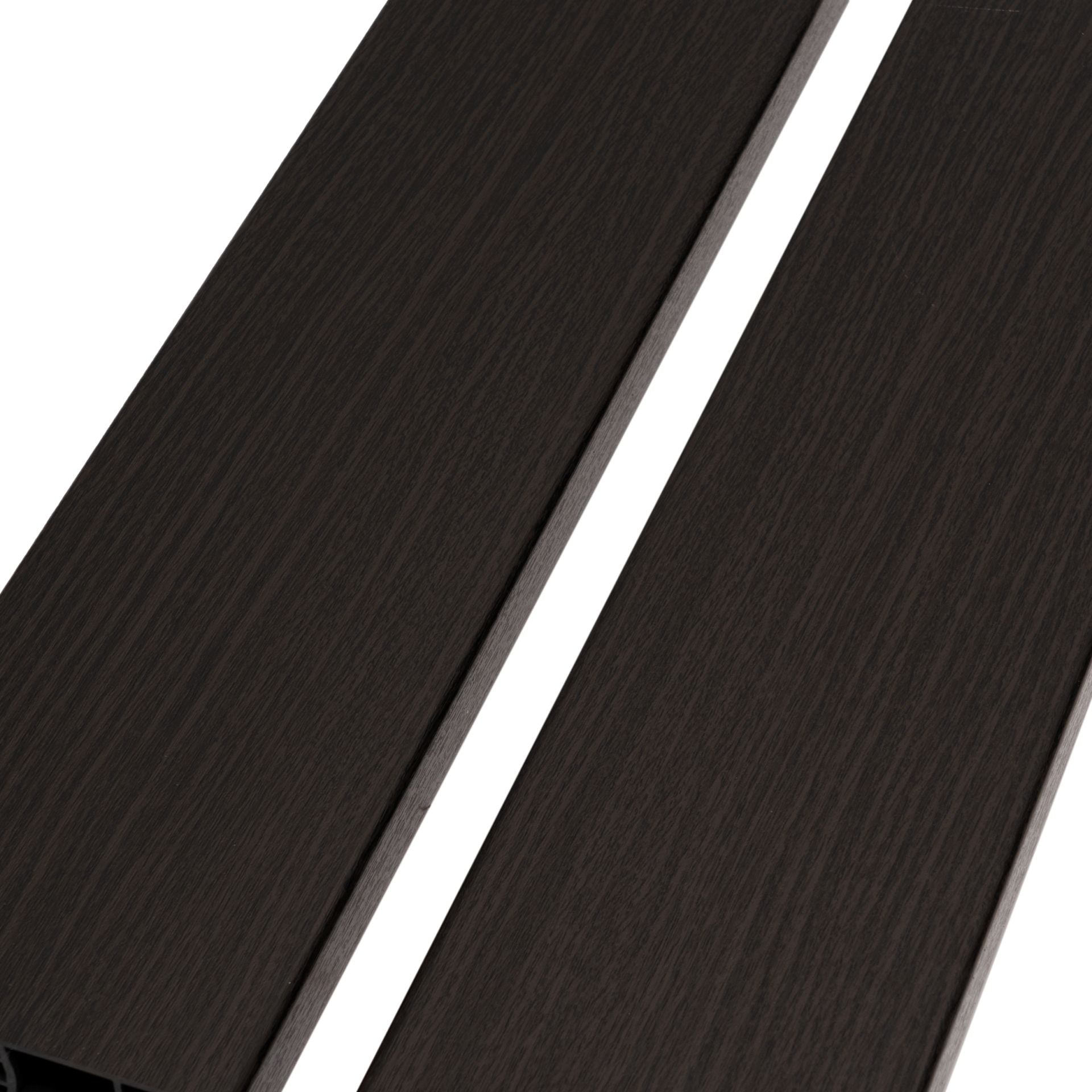 Zaunlatte Eiche Dunkel 120x25 mm