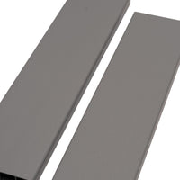 Zaunlatte Silbergrau ähnl. RAL 7001 120x25 mm