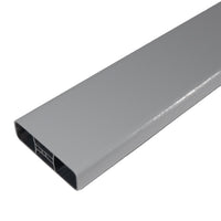 Zaunlatte Silbergrau ähnl. RAL 7001 85x25 mm