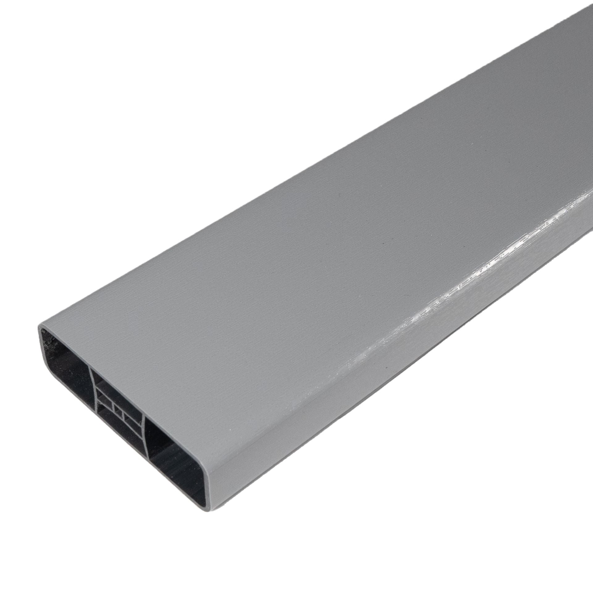 Zaunlatte Silbergrau ähnl. RAL 7001 85x25 mm