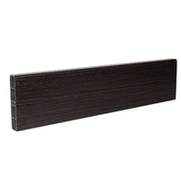 Zaunlatte Eiche Dunkel 120x25 mm