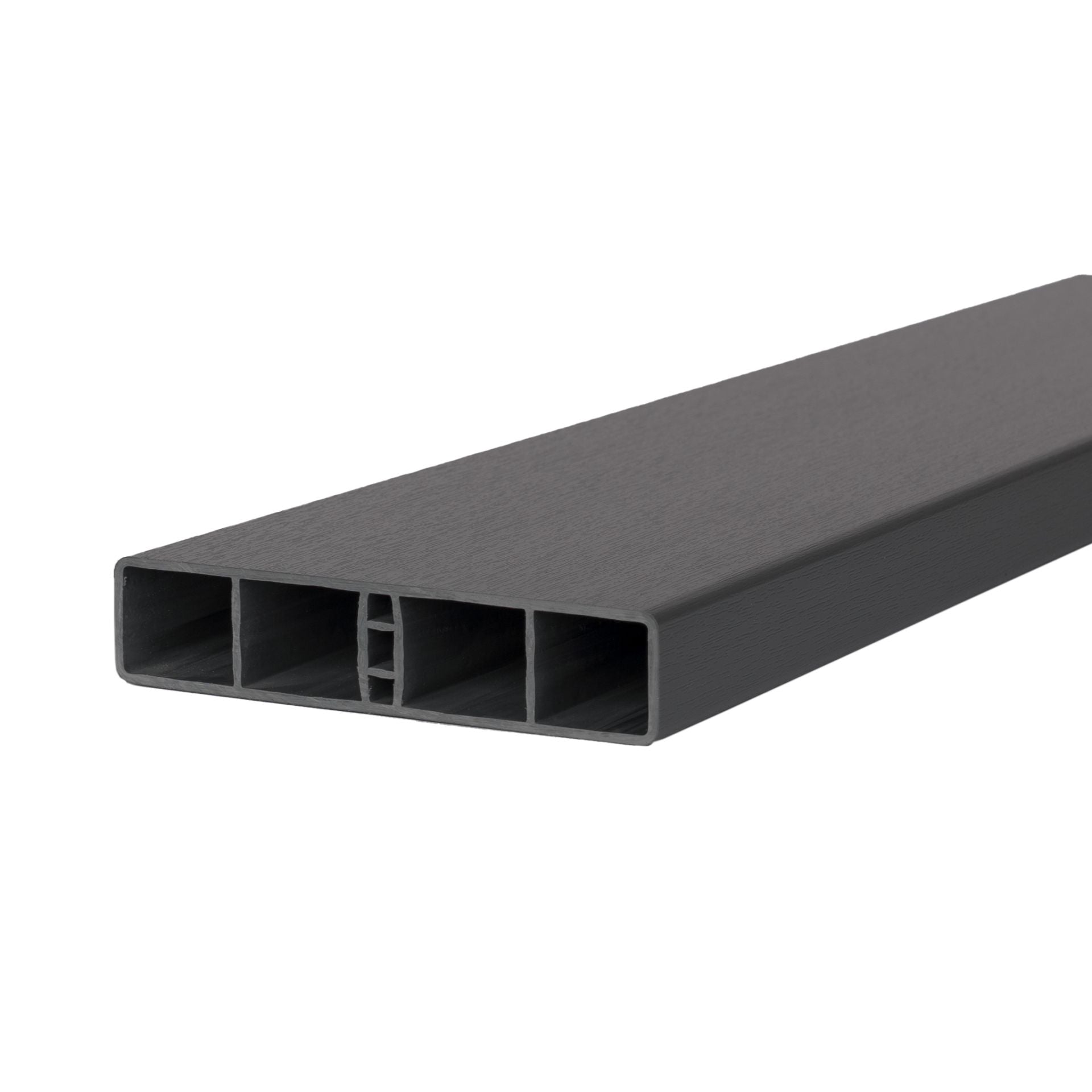 Zaunlatte Basaltgrau ähnl. RAL 7012 120x25 mm