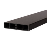 Zaunlatte Eiche Dunkel 120x25 mm