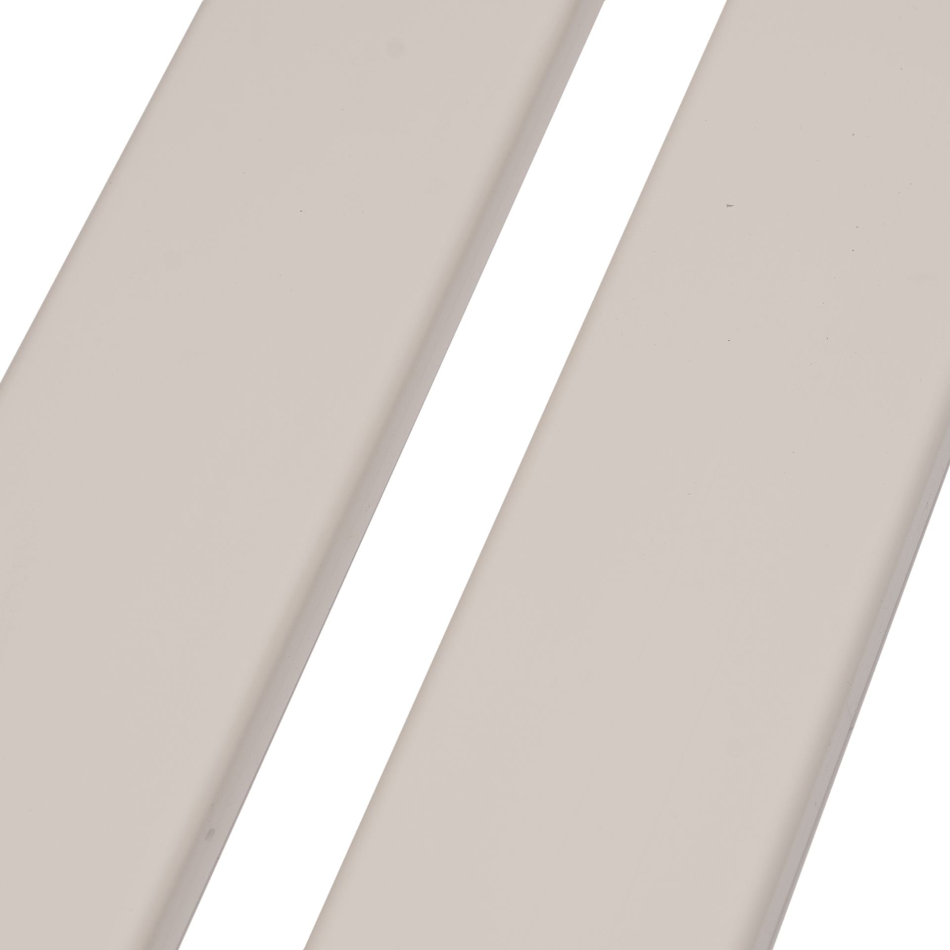 Zaunlatte weiß glatt 120x25 mm