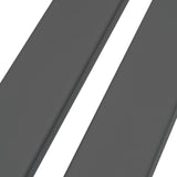 Zaunlatte Basaltgrau ähnl. RAL 7012 120x25 mm