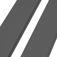 Zaunlatte Basaltgrau ähnl. RAL 7012 120x25 mm