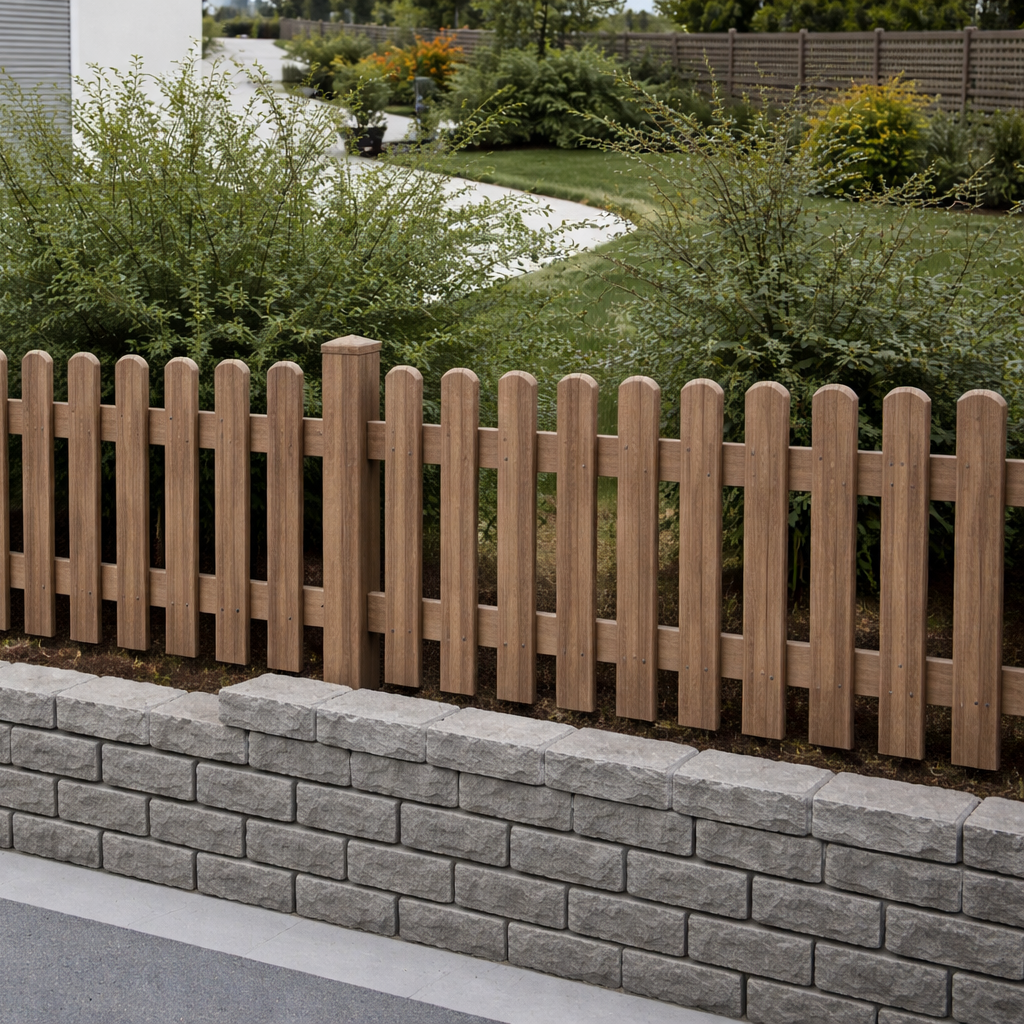 Zaunlatte AnTeak 85x25 mm